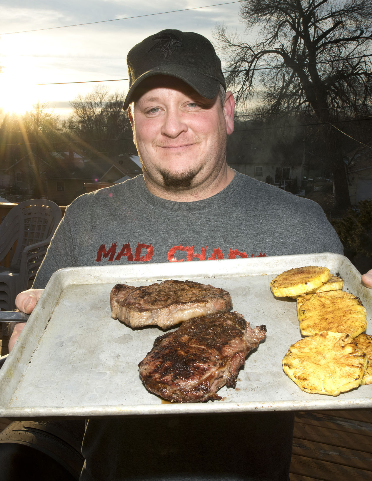 Food grilling Chad Peterson